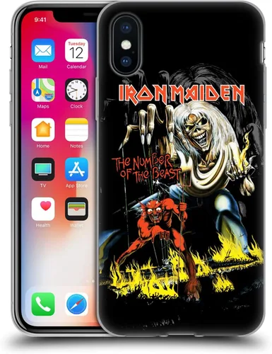 Vista 36 de Head Case Designs Funda de gel suave con licencia oficial de Iron Maiden Brave New World, compatible con Apple iPhone 7 Plus/iPhone 8 Plus Nuevo