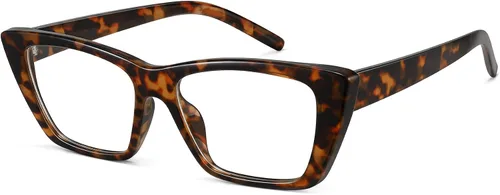 Vista 9 de WOWSUN Narrow Small Vintage Cat Eye Frames Eyeglasses for Women Retro Blue Light Blocking Computer Glasses