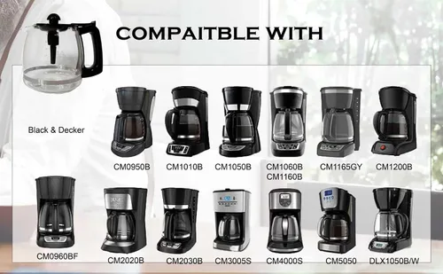 Vista 3 de Jarra para cafetera Black and Decker de 12 tazas