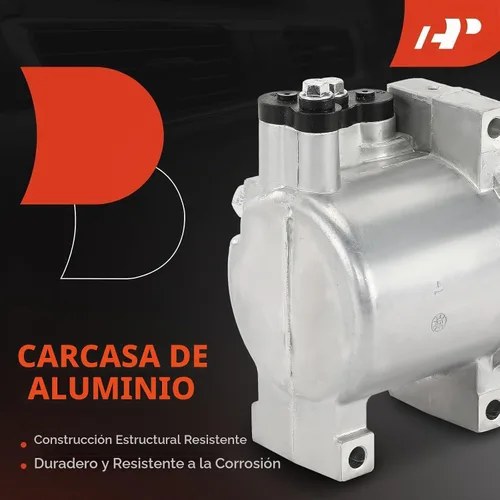 Vista 6 de Compresor de aire acondicionado A-Premium con embrague