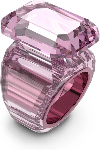 Vista 2 de SWAROVSKI Lucent Cocktail Ring Jewelry Collection, Blue Crystal, Pink Crystal