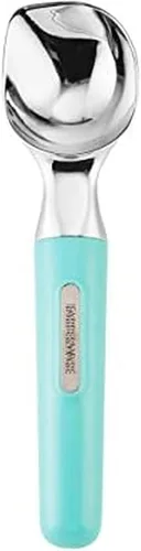 Vista 10 de Cuchara de helado profesional Farberware con mango cómodo, resistente, cuchara de grado profesional, cuchara de forma perfecta, ideal para cucharas