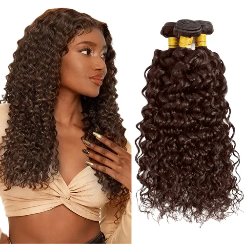 Vista 83 de Color 30 paquetes de cabello humano marrón onda del cuerpo paquetes 8 10 12 pulgadas brasileño virgen Remy extensiones de cabello humano doble trama