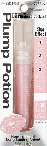 Vista 4 de Physicians Formula Plump Potion Extensión de color de cóctel para rellenar el labio sin agujas, Pink Rose Potion, 0.1 onzas