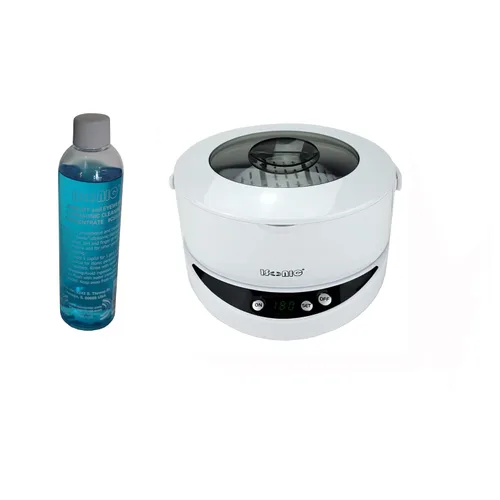 Vista 15 de iSonic® Limpiador ultrasónico D2840 de la joyería con el concentrado CSGJ01, 110V de la solución de limpieza