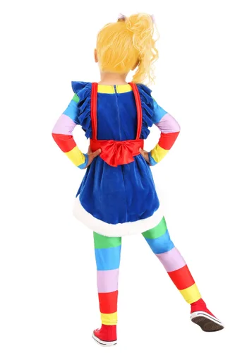 Vista 2 de Disfraz de Arcoíris Brillante para Niños Pequeños Multicolor