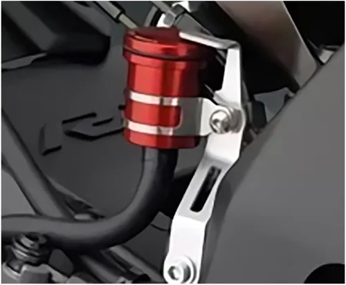 Vista 5 de CNC aleación motocicleta freno embrague tanque cilindro líquido depósito de aceite taza para Y&amaha XT660 YZFR7 Xj600 Fz25 YZF-R1 YZF R15 V3 R6