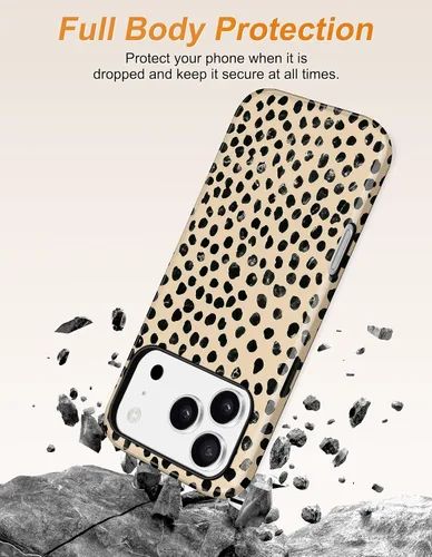 Vista 291 de Jusy Funda compatible con MagSafe con estampado de caparazón de tortuga marrón para iPhone 7/8/SE, cubierta protectora de TPU suave magnética