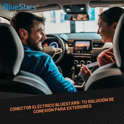Vista 7 de BlueStars 100 terminales de pala de bandera azul hembra 16-14 AWG