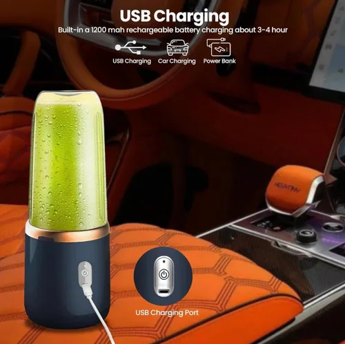 Vista 4 de La Casa licuadora eléctrica portátil de la comida del bebé 13.5 fl oz, Juicer de la fruta