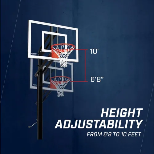 Vista 3 de Goalsetter Baloncesto ajustable en el suelo