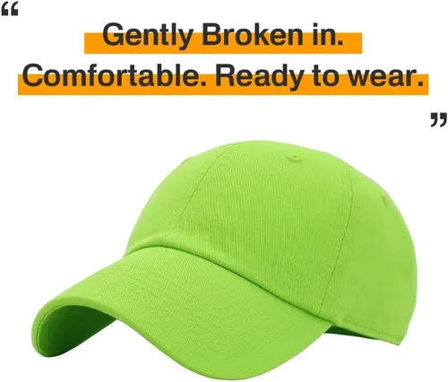 Vista 4 de Original Classic Trucker Low Profile Hat Men Women Baseball Cap Dad Hat Adjustable Unconstructed Plain Cap