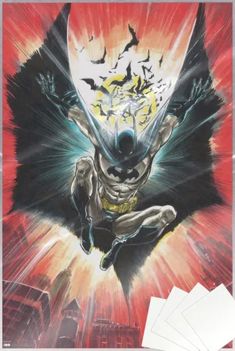Vista 8 de Batman - DC Comics Poster (Attack - Bats) (Size: 24" x 36") (Laminated Poster)