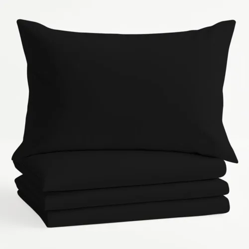 Vista 12 de Comfort Beddings Juego de 4 fundas de almohada estándar, 100% algodón orgánico de 600 hilos, fundas de almohada de algodón rosa rubor, fundas
