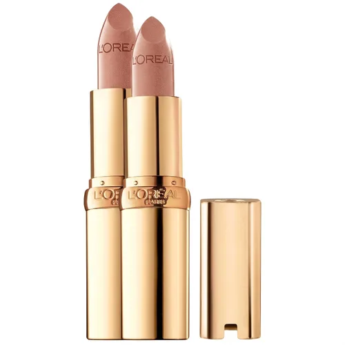 Vista 32 de L'Oreal Paris - Lápiz labial Colour Riche Original cremoso, hidratante con acabado satinado, 840 Nature's Blush, 1 unidad