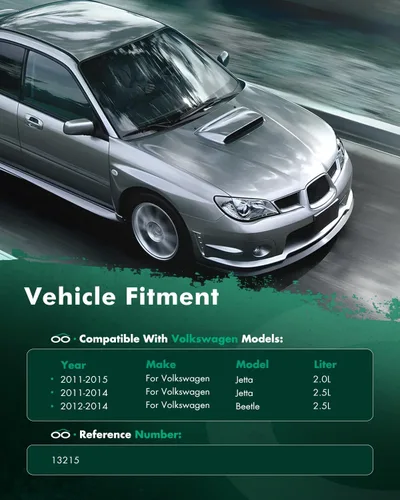 Vista 3 de SCITOO 13215 Radiador Fit 2012-2014 para V-olkswagen para Beetle 2011-2015 para V-olkswagen para Jetta