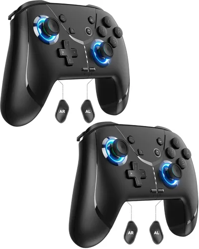 Vista 16 de GMBACK Wireless Switch 2 Controller for Nintendo Switch 2/1/Lite/OLED, Bluetooth Game Controller for iPhone/Android/PC/Steam/Mac/iPad/TV with Loop