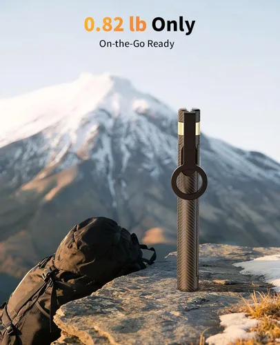 Vista 7 de Vimose - Trípode magnético para iPhone, mini trípode para selfie stick para Magsafe, trípode de viaje portátil giratorio de 360°, soporte