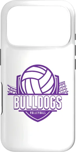 Vista 30 de Bulldogs Volleyball Back to School Spirit P Case for iPhone 17