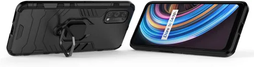 Vista 2 de LuluMain - Funda compatible con Oppo Realme X7, Realme V15 5G, soporte de anillo de metal a prueba de golpes