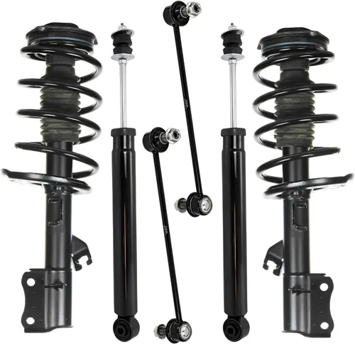 Vista 41 de Detroit Axle - Kit de puntales delanteros de 6 piezas para Ford Escape 2014-2019, 2 puntales y muelles helicoidales, 2 enlaces de barra
