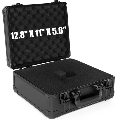 Vista 20 de Funda Protectora Rígida a Prueba de Golpes y Resistente al Agua con Inserción de Espuma Personalizada DIY para Cámara, Laptops, etc, 12.2 X 12.2 X
