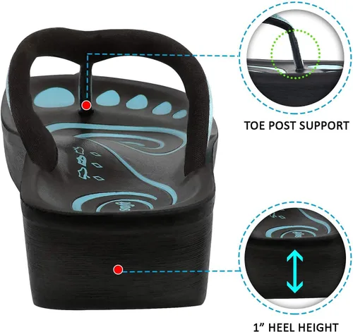 Vista 5 de Aerosoft - Sandalias para Mujer con soporte de arco
