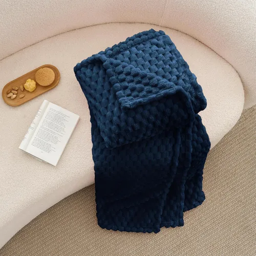 Vista 78 de BEDELITE Manta de forro polar para sofá y cama, manta decorativa de jacquard 3D de almendra, súper suave y acogedora, manta mullida cálida adecuada