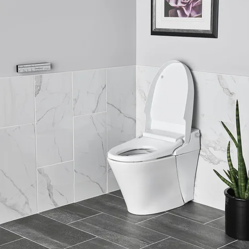 Vista 2 de American Standard 8017A60GRC-291 Advanced Clean 100 SpaLet Asiento de bidé, color blanco alabastro