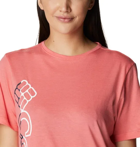 Vista 4 de Columbia womens Bluebird Day Relaxed Crew Neck
