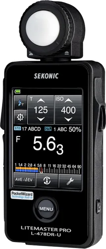 Vista 3 de Sekonic L-478DR-U - Medidor de luz de bolsillo con radiofrecuencia exclusiva de EE. UU