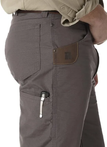 Vista 5 de Wrangler Riggs Workwear Technician Work Utility Pantalones para hombre Carbón