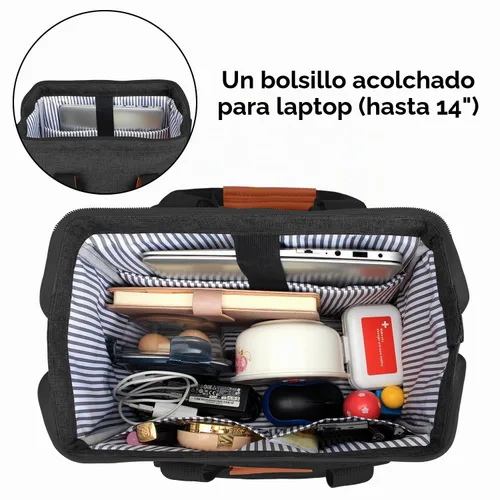 Vista 3 de LUXJA Mochila de almacenamiento para extractor de leche para bolsa