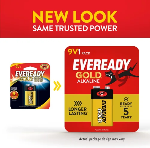 Vista 8 de Eveready Oro Baterías Alcalinas, 36unidades, A522BP, Total 1, Negro, 1, 1
