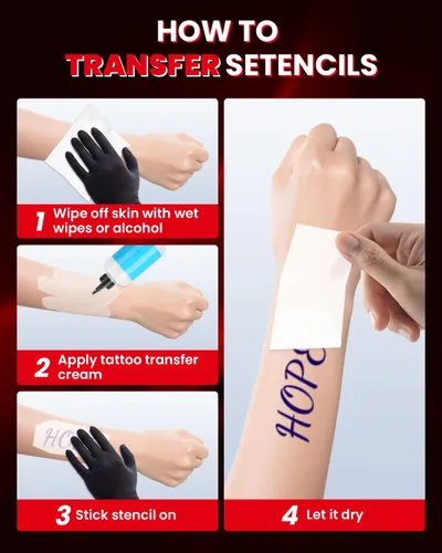 Vista 8 de COLORWING M08F - Impresora inalámbrica portátil de plantillas de tatuajes, máquina térmica sin tinta Bluetooth para plantillas de tatuajes con 10