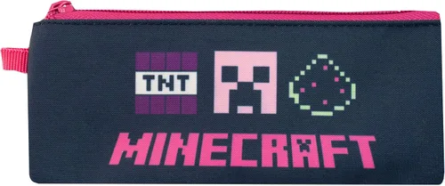 Vista 6 de Minecraft Juego de 4 piezas de mochila rosa para niños
