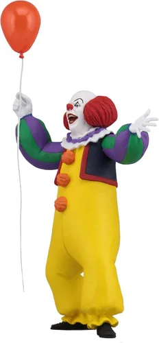 Vista 2 de NECA Toony Terrors - Figura de acción de escala 6 - Stylized Pennywise (1990)