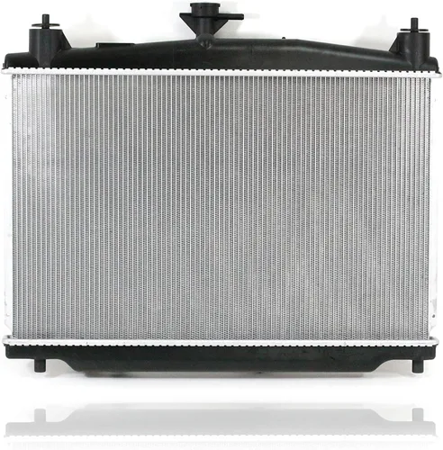 Vista 2 de Radiador - Koyorad Compatible/Repuesto para 11-14 Mazda Mazda2 4Cy 1.5/2.0L - Depósito de plástico Núcleo de aluminio - 1 fila - ZYE915200