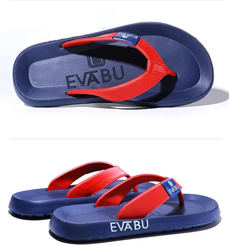 Vista 3 de TAOTAOKE Chanclas para hombre cómodas sandalias de playa impermeables - Zapatillas antideslizantes