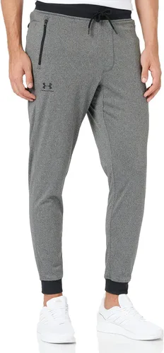 Vista 15 de Under Armour Sportstyle - Pantalones deportivos de tricot para hombre (011) Mod Gris/ Blanco