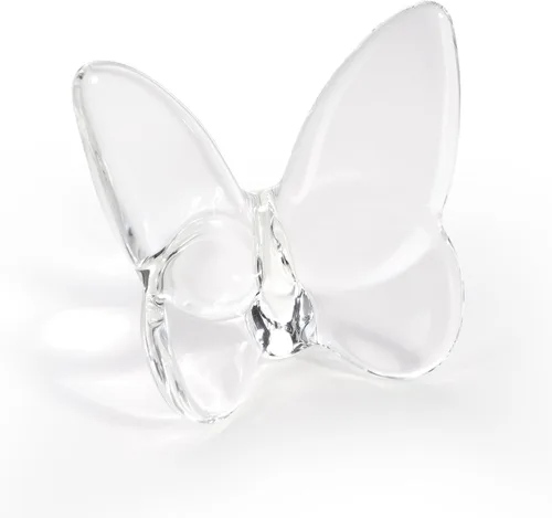 Vista 14 de Lioaeust Estatuas de Mariposa de Cristal, Figura de Mariposa Voladora Decoración de Mariposa de Cristal de Vidrio Tallado Estatua de Animal