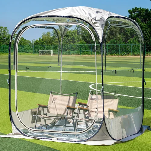 Vista 10 de East Oak Weather Sports Tent for Fishing, Sports Event Pop Up Bubble Tent Instant Sun & Rain Shelter No Condensation, Spacious Interior, Ultra