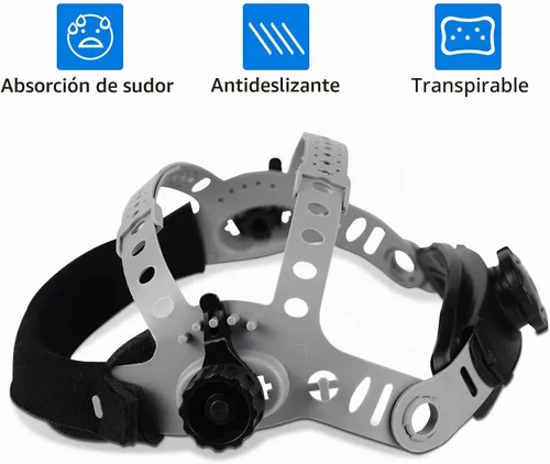 Vista 5 de TRQWH Reemplazo del casco de soldadura para campana de soldadura de agujero Negro