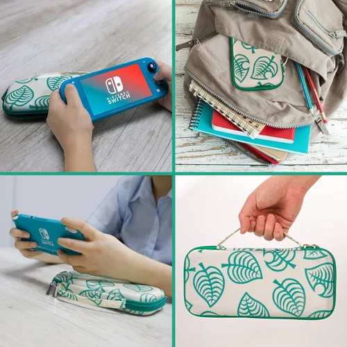 Vista 7 de Funda de transporte para Nintendo Switch Lite, bonita funda protectora para interruptor de consola NS Lite y accesorios, bolsa de almacenamiento