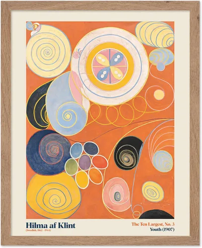 Vista 42 de Poster Master Póster de ilustración vintage, impresión retro moderna, los diez más grandes n.º 1, infancia, flor, abstracto, regalo para artista
