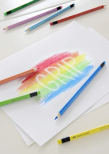 Vista 4 de Faber-Castell eraseable Color lápices Grip Conjunto de 10