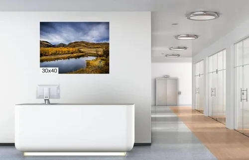 Vista 9 de Fall in Wyoming - Print/Canvas/Acrylic/Metal (Acrylic Print, 16x20 Inches)