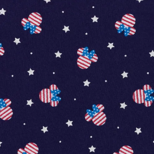 Vista 3 de Disney Vestido de Minnie Mouse para niña, vestido americano del 4 de julio para niñas pequeñas, pequeñas y grandes de 2 a 16 años