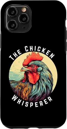Vista 10 de iPhone 14 - Atuendo para amantes de la agricultura y el pollo The Chicken Whisperer Case