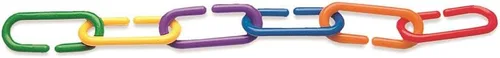 Vista 2 de Learning Resource Rainbow Link 'n' Learn Links - Cubo de 1000 piezas, mayores de 4 años Suministros preescolares de PreK+ para aula y escuela